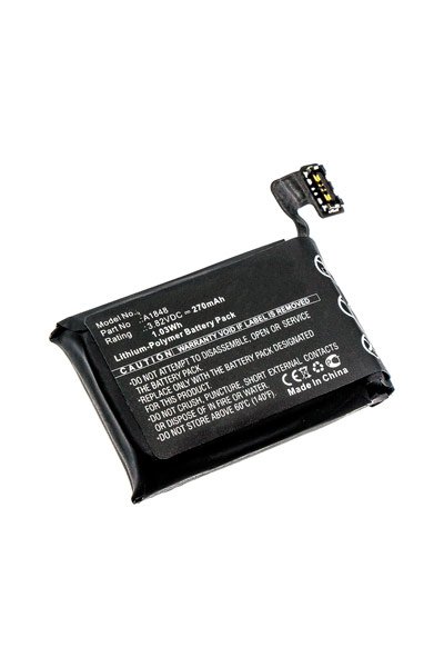 BTC-IPW184SH battery (270 mAh 3.82 V, Black)