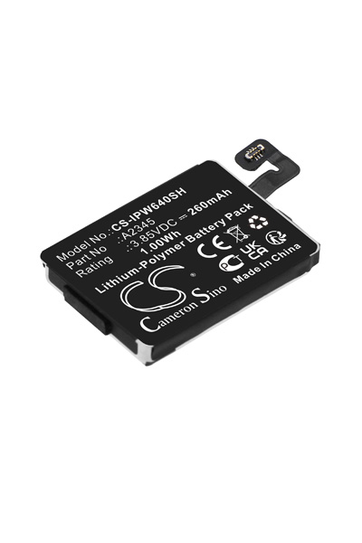 BTC-IPW640SH batería (260 mAh 3.85 V, Negro)