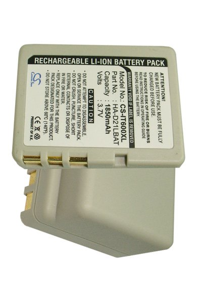 BTC-IT600XL battery (3700 mAh 3.7 V, Gray)