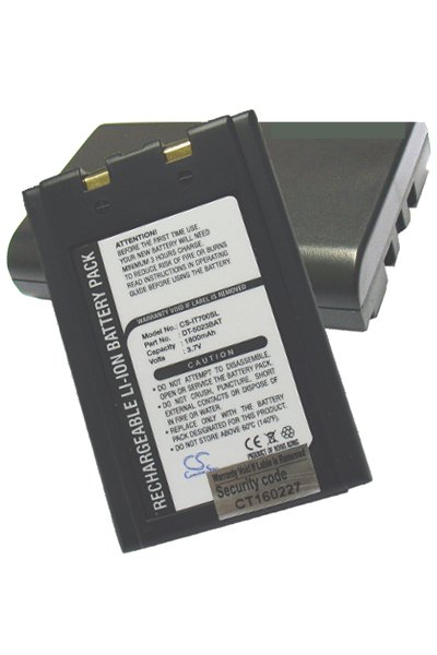 1800 mAh 3.7 V battery (Black)