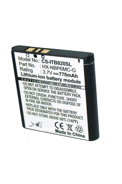 BTC-ITB820SL batería (770 mAh 3.7 V)