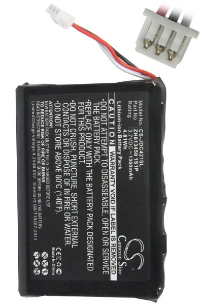 BTC-JDC421SL battery (1300 mAh 3.7 V, Black)
