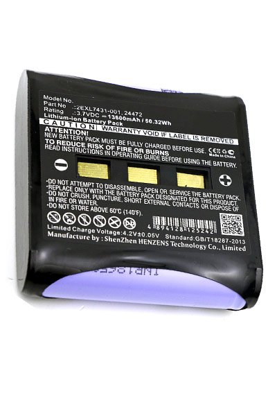 BTC-JUP200XL battery (13600 mAh 3.7 V, Black)