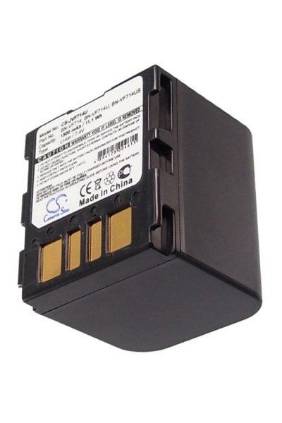 BTC-JVF714U battery (1500 mAh 7.4 V, Black)