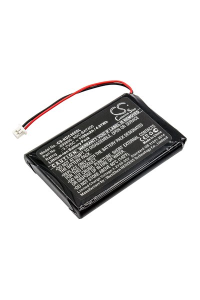 BTC-KDC300SL battery (1100 mAh 3.7 V, Black)