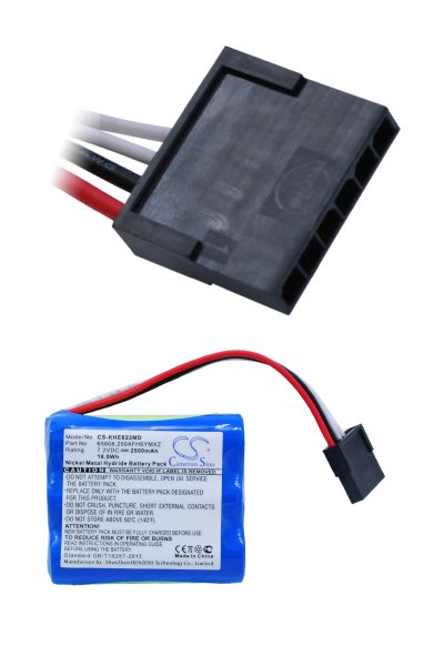 BTC-KHE622MD battery (2500 mAh 7.2 V)