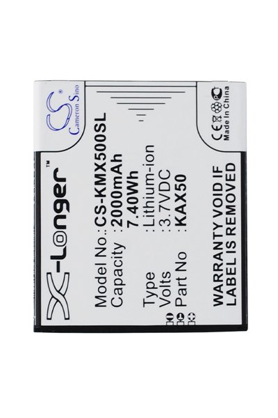 BTC-KMX500SL Akku (2000 mAh 3.7 V)