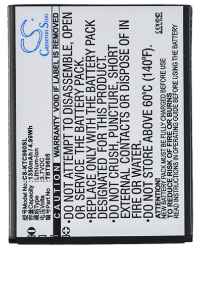 BTC-KTC960SL batería (1350 mAh 3.7 V)