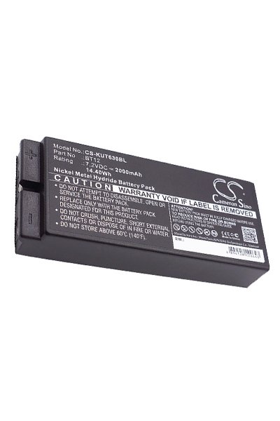 CS Batterie Ni-MH 2000 mAh pour IKUSI TM63 TM64 02 2303696 remplace IKUSI BT12 