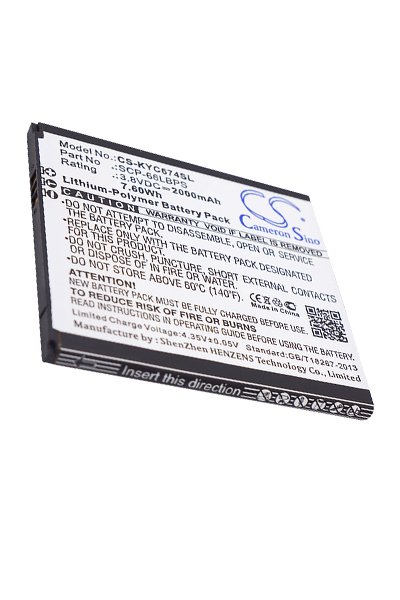 BTC-KYC674SL bateria (2000 mAh 3.8 V)
