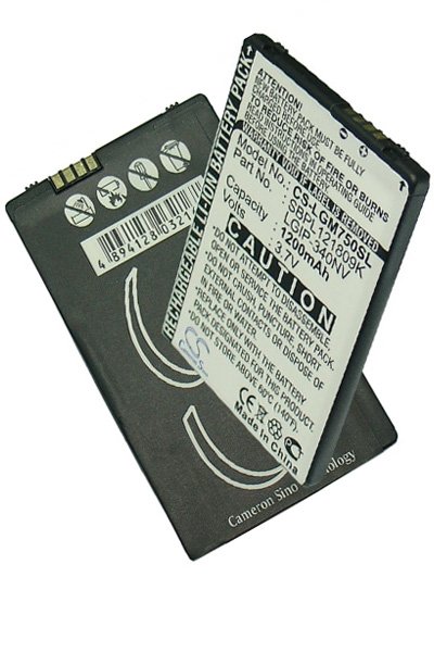 BTC-LGM750SL bateria (1200 mAh 3.7 V)