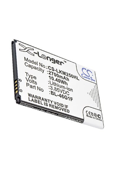 BTC-LKM250HL battery (2700 mAh 3.85 V, Black)