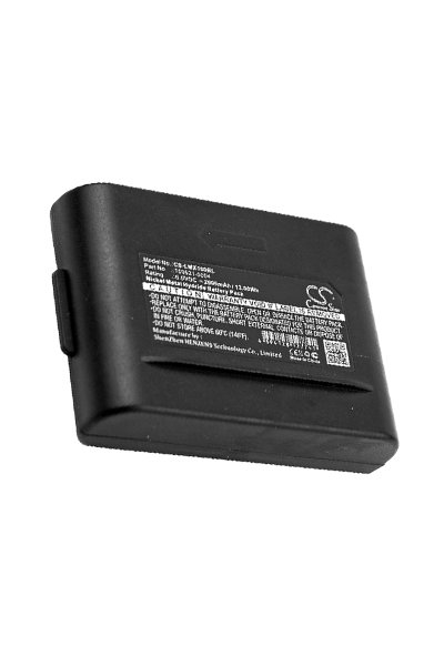 BTC-LMX100BL battery (2000 mAh 6 V, Black)