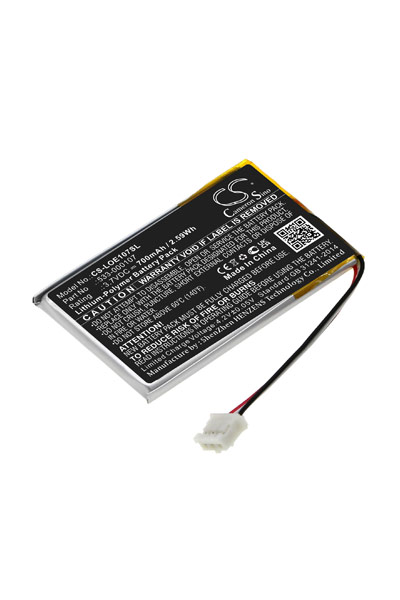 BTC-LOE107SL battery (700 mAh 3.7 V, Black)