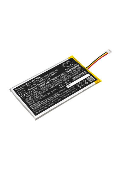 BTC-LOK076SL battery (1500 mAh 3.7 V, Black)