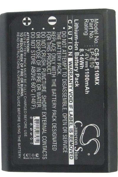 BTC-LPE10MX battery (1100 mAh 7.4 V)