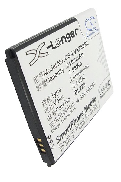 BTC-LVA360SL battery (2100 mAh 3.8 V)