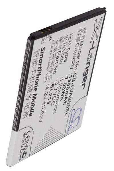 BTC-LVA880SL batería (1900 mAh 3.7 V)