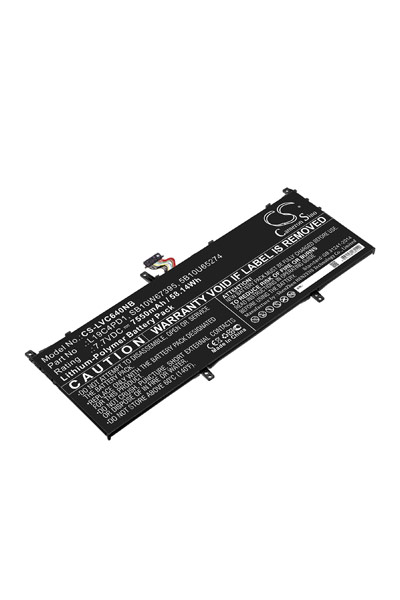 BTC-LVC640NB battery (7550 mAh 7.7 V, Black)
