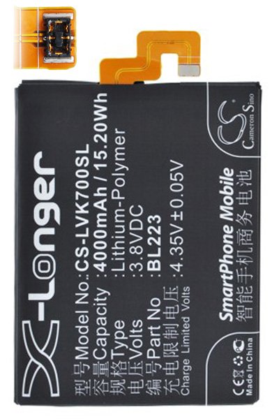 BTC-LVK700SL battery (4000 mAh 3.8 V)