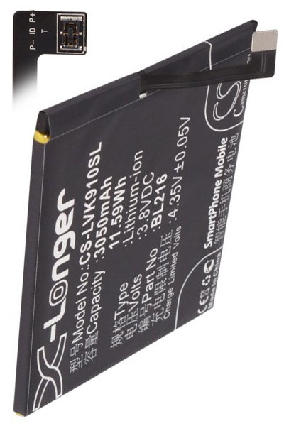 BTC-LVK910SL battery (3050 mAh 3.8 V)