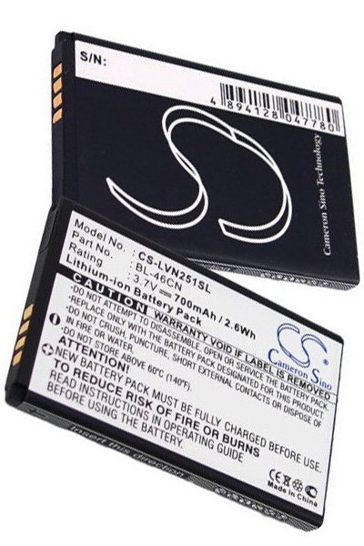 BTC-LVN251SL battery (700 mAh 3.7 V)