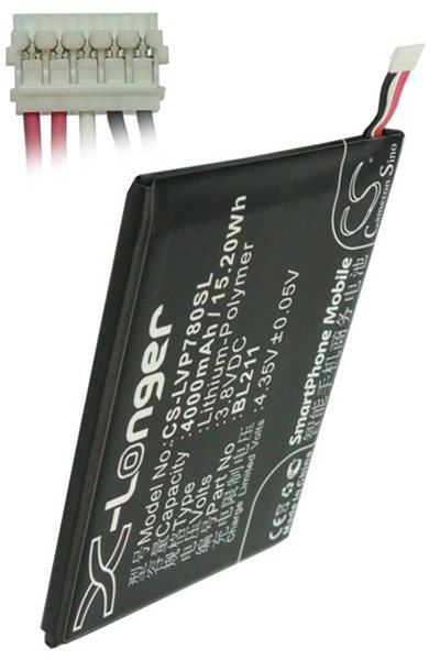 BTC-LVP780SL batería (4000 mAh 3.7 V)