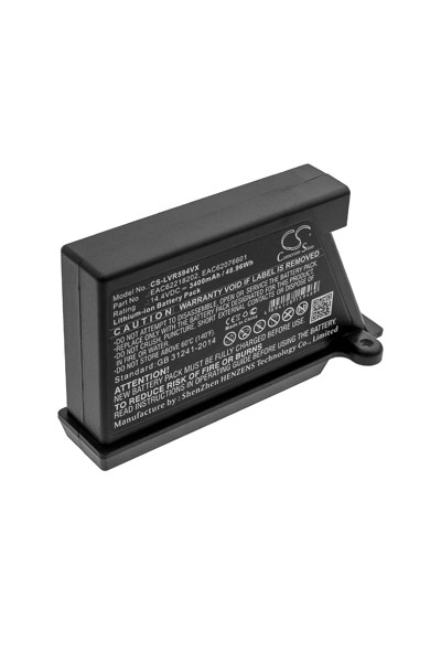 límite Aplastar Mujer hermosa Batería compatible con LG VR6270LVB - 3400 mAh 14.4 V batería (Negro) -  BatteryUpgrade