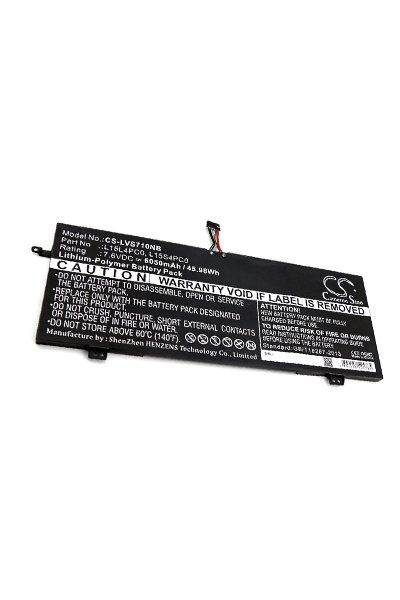 BTC-LVS710NB batería (6050 mAh 7.6 V, Negro)