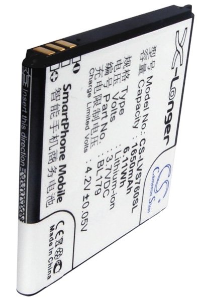 BTC-LVS760SL battery (1650 mAh 3.7 V)
