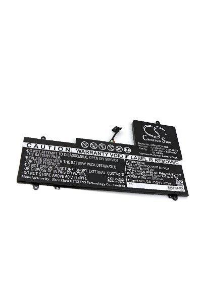 Battery suitable for Lenovo Yoga 710-15IKB (80V5) - 5800 mAh  V battery  (Black) - BatteryUpgrade