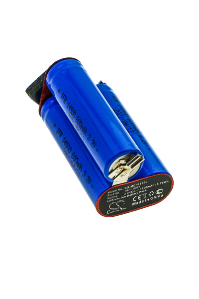 BTC-MCP187SL batterie (1800 mAh 3.2 V, Noir)