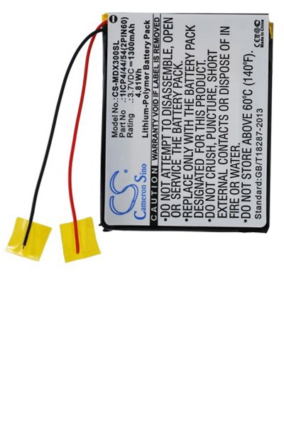 BTC-MDX300SL batería (1300 mAh 3.7 V)