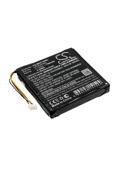 BTC-MGC100SL battery (700 mAh 3.7 V, Black)