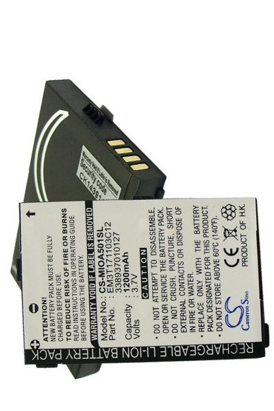 BTC-MIOA501SL batteri (1200 mAh 3.7 V)