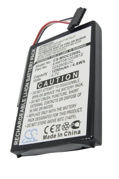 BTC-MIOC220SL battery (1250 mAh 3.7 V)