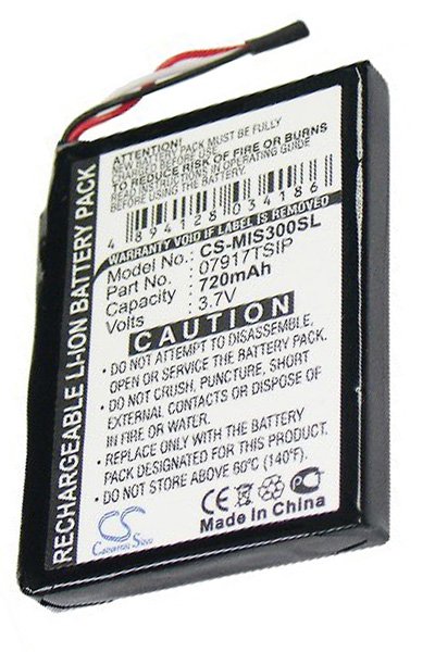 BTC-MIS300SL batterie (720 mAh 3.7 V)