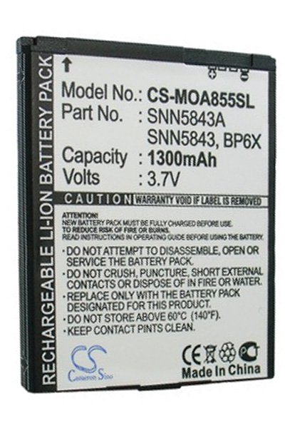 BTC-MOA855SL batterie (1300 mAh 3.7 V)