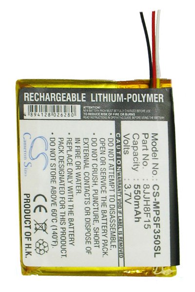 BTC-MPSF350SL battery (550 mAh 3.7 V)