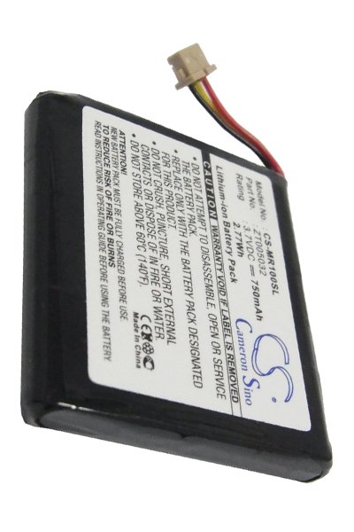 BTC-MR100SL battery (750 mAh 3.7 V, Black)