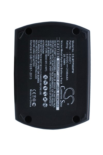 BTC-MTP960PW batería (2000 mAh 9.6 V)
