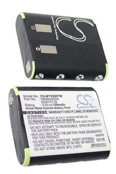 BTC-MTV500TW batteri (700 mAh 3.6 V)