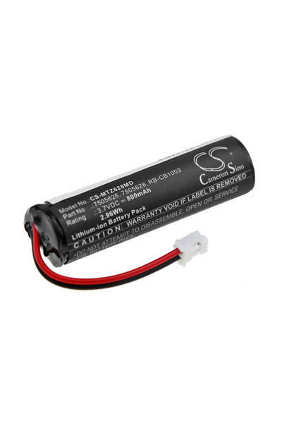 BTC-MTZ628MD battery (800 mAh 3.7 V, Black)