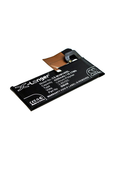 BTC-MUM140SL battery (4200 mAh 3.85 V, Black)