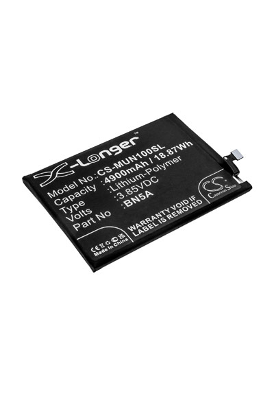BTC-MUN100SL batterie (4900 mAh 3.85 V, Noir)