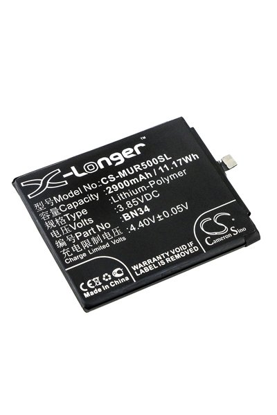 BTC-MUR500SL batterie (2900 mAh 3.85 V, Noir)