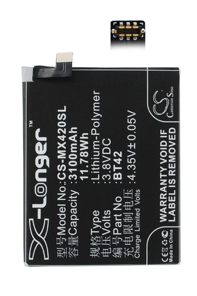 BTC-MX420SL Akku (3100 mAh 3.8 V)