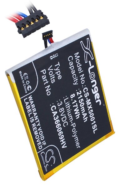BTC-MX5001SL batería (2150 mAh 3.8 V)