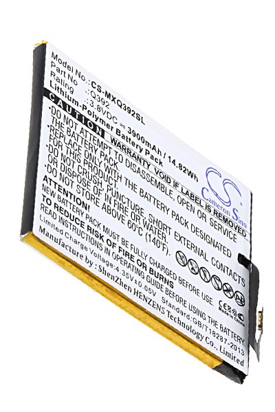 BTC-MXQ392SL battery (3900 mAh 3.8 V)