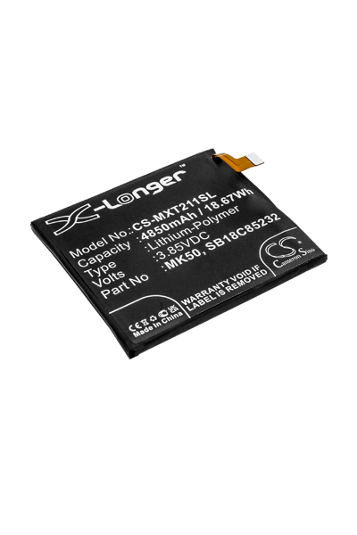 BTC-MXT211SL battery (4850 mAh 3.85 V, Black)